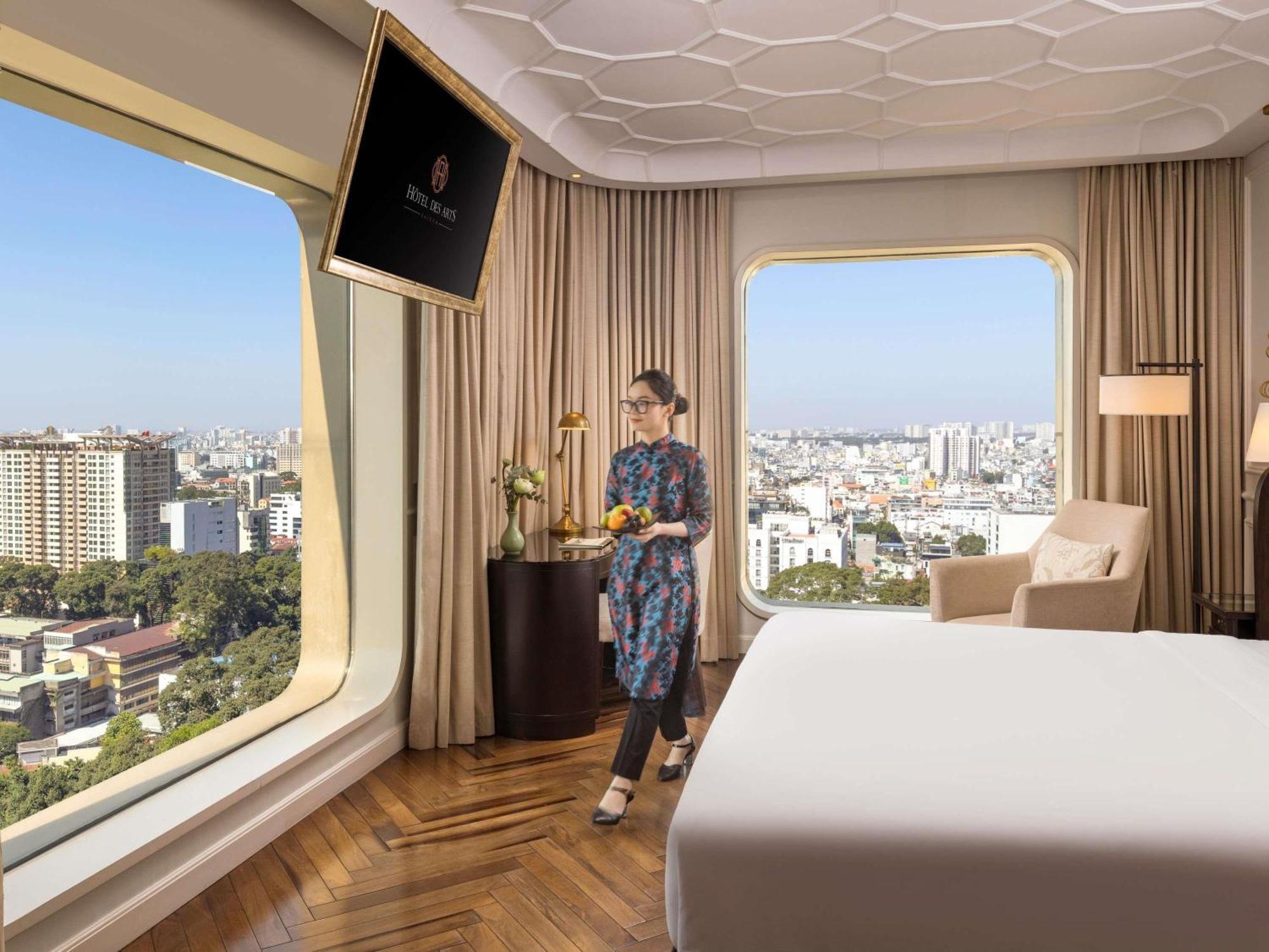 Chambre d'Angle Deluxe avec 1 Lit King-Size - Vue sur Ville